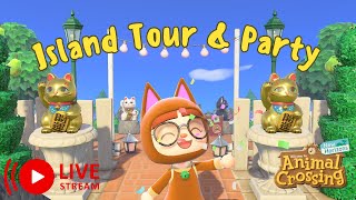 ❤Let's Party on Meowington!  | Animal Crossing: New Horizons