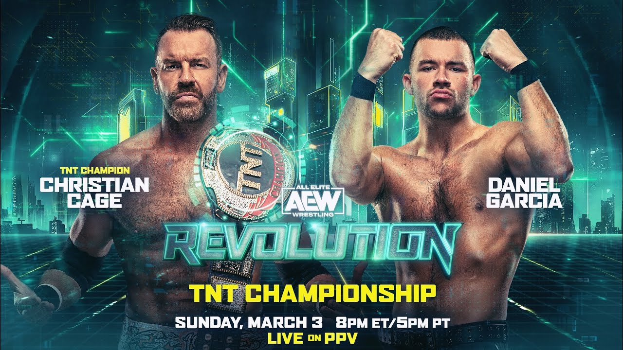 AEW Revolution 2025 Official Match Card HD AEW Revolution March 3