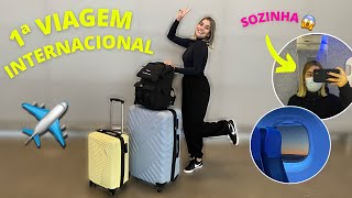 primeira viagem internacional e sozinha