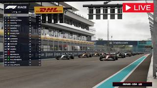 Download lagu LIVE 🔴 F1 Miami GP / Miami International Autodrome / Full Race F1 25 Gameplay / Formula 1 25 Sim!