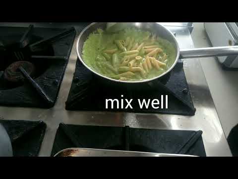 How to make walnut pesto pasta!!