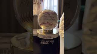 Bill Virdon ,Jose Cruz and Richie Herbner  baseballs