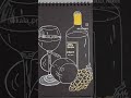 A Sip of Elegance – Red Wine in Line Art 🎨 #art #reels #cute #drawing #commission #winelovers#pencil