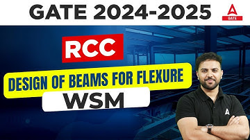 RCC | DESIGN OF BEAMS FOR FLEXURE | WORKING STRESSED METHOD | GATE 2024-2025