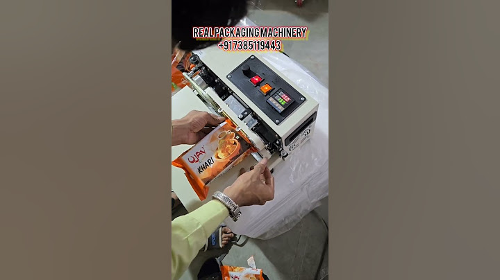 Mini band sealer | pouch sealing machine
