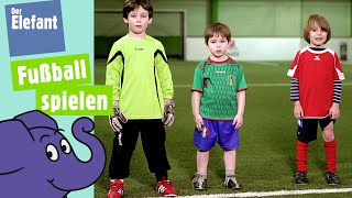 Fußball Bambinis: Nils, Sammy und Quentin liefern sich ein Fußball-Match | Der Elefant | WDR screenshot 5