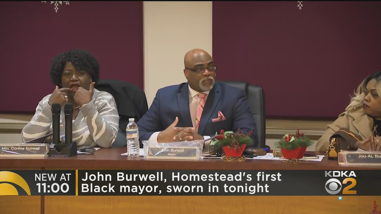 John Burwell Sworn In As Homestead's First Black Mayor YouTube