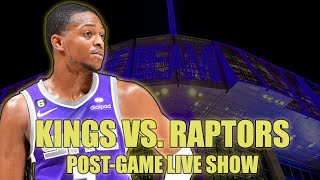 Toronto Raptors vs. Sacramento Kings Post Game Live - Leo &amp; Rob co-host (Basketball Zone)