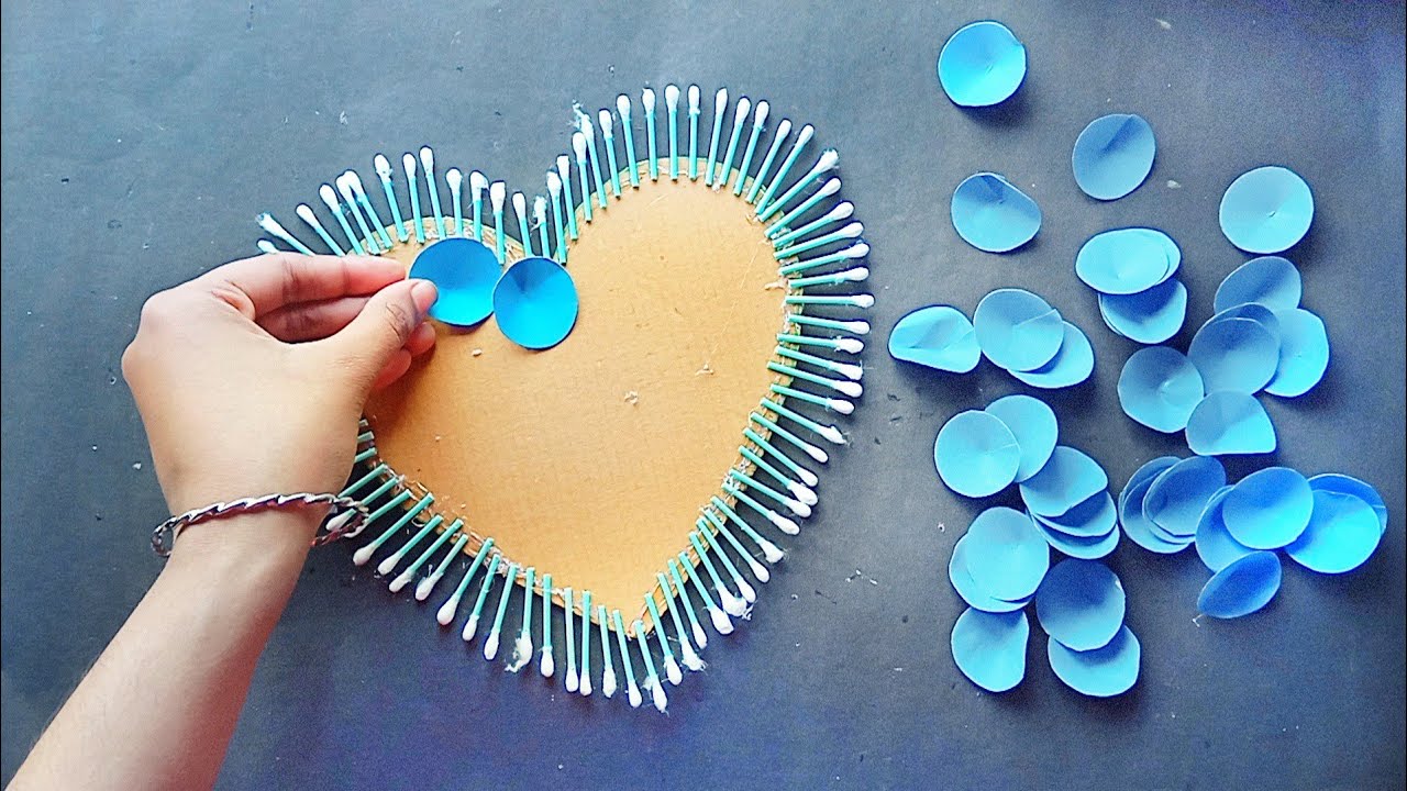 Beautiful paper flower wall hanging | Easy and Simple wall hanging craft 💡| easy craft for home