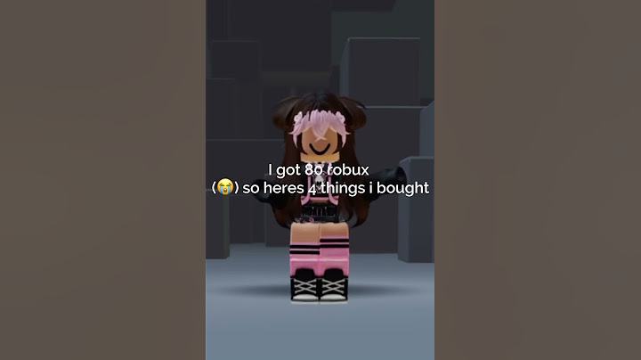 I got 80 robux and heres the first 4 things i bought #simplyalyayt