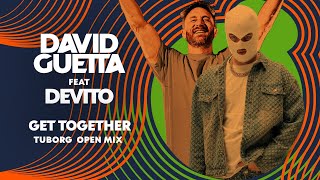 Video thumbnail of "DAVID GUETTA FEAT. DEVITO - GET TOGETHER (TUBORG OPEN MIX)"