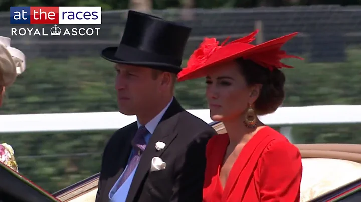 Prince William and Princess Kate arrive in the Royal Procession at Royal Ascot! - DayDayNews