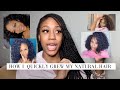 HOW I QUICKLY GREW MY NATURAL HAIR UNDER A YEAR + RETAIN LENGTH + BOX BRAID HAIRSTYLES