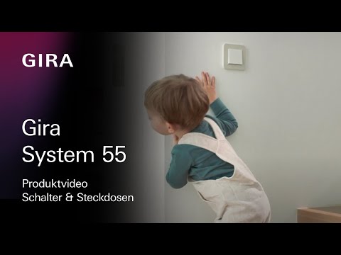 Das Gira System 55 - 55 × 55 mm - DE