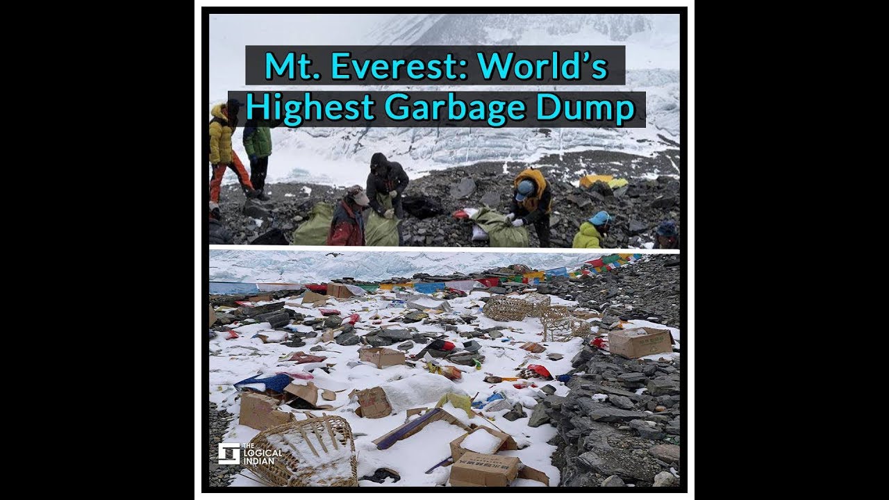 Mt. Everest World’s Highest Garbage Dump YouTube
