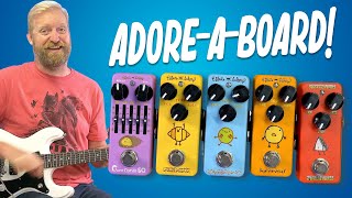 More ADORABLE pedals from Effects Bakery - FUZZ / OVERDRIVE / DISTORTION / CHORUS / DIRTY EQ