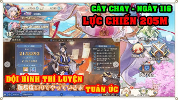 Tam Quốc Huyễn Tướng VNG | NGÀY 116 | KẸT KHU HỖN ĐỘN LV 34 (3-5) - ĐỘI HÌNH BOSS THÍ LUYỆN TUÂN ÚC