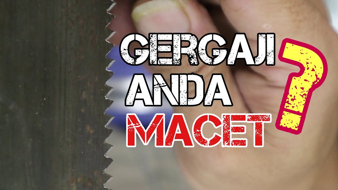 Cara memperbaiki mata gergaji dan stel bukaan gergaji manual (handsaw