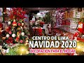 decoración de navidad ECONOMICOS en el CENTRO DE LIMA - JR PUNO