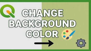 002 How to Change Map Background Color in QGIS | Quick Customization Guide.