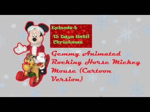 Episode 4 of 15 Days Until Christmas - Gemmy Animated Rocking Horse ...