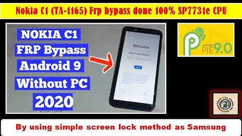 Nokia C1 Frp Lock After Hard Rest Problem Fix No Command at Recover Mode 2022 | TECH City 2.0