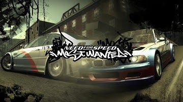All variants of the BMW M3 GTR from Need For Speed Most Wanted.