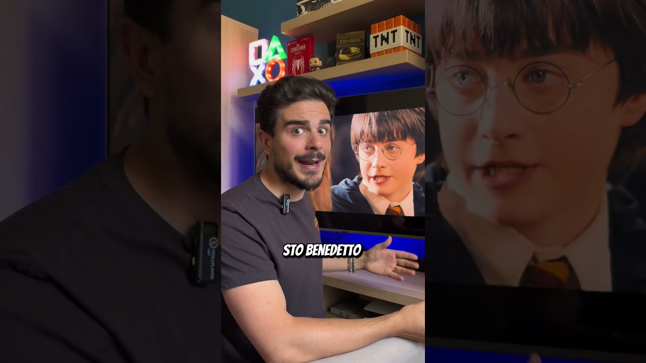 HARRY POTTER NEL SUO PRIMO FILM NON LANCIA MAI UN VERO INCANTESIMO