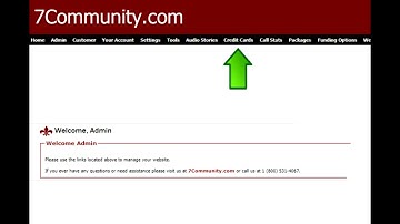 Admin Panel - How to View Customer Credit Cards - 7Community.com