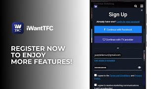 How to Register on iWantTFC? Just follow these steps! screenshot 1