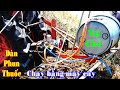 Dàn phun thuốc bảo vệ thực vật tự chế siêu độc đáo chạy bằng máy cày Kubota L5018