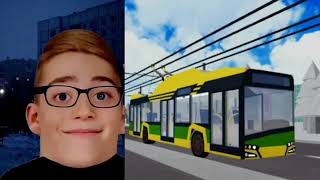 Твой троллейбус в роблоксе на карте Nid's buses & trams это: