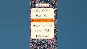 محمد الفقية - سورة قريش