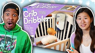 Reacting to Weird Baby Items People actually Buy!