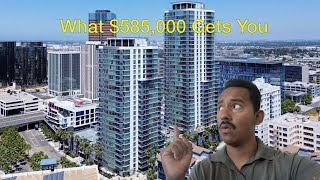 Touring A LUXURIOUS Condo In Long Beach