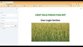 Crop Yield Prediction Using Machine Learning Techniques in Python Projects