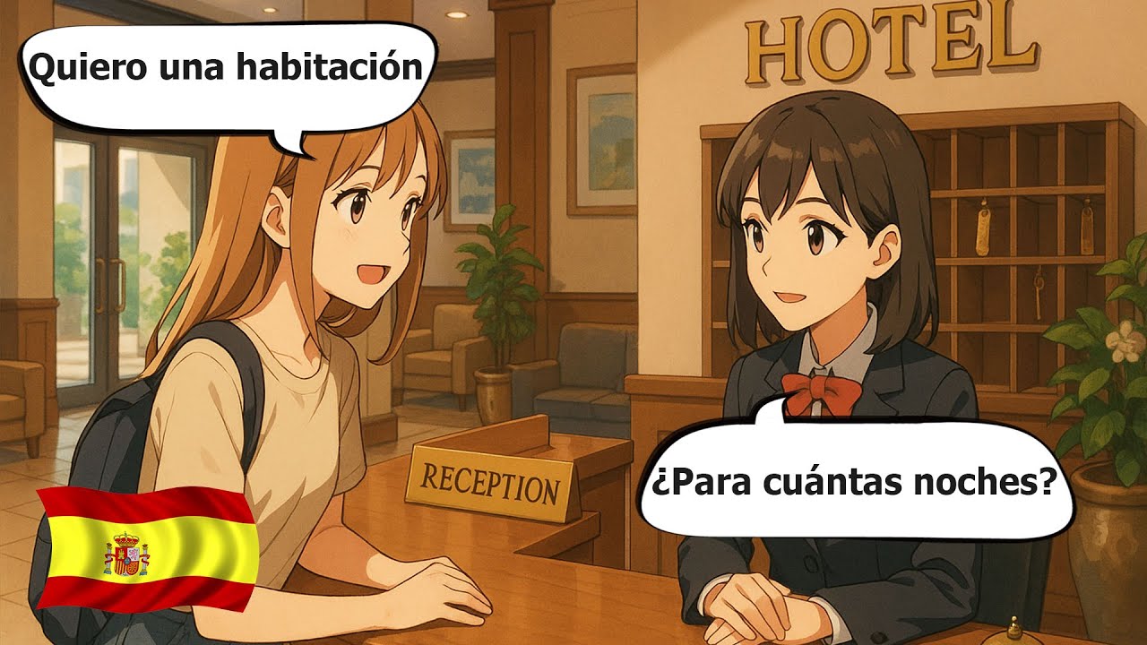Разговорные фразы на испанском, которые вам действительно пригодятся | В отеле | Регистрация заезда