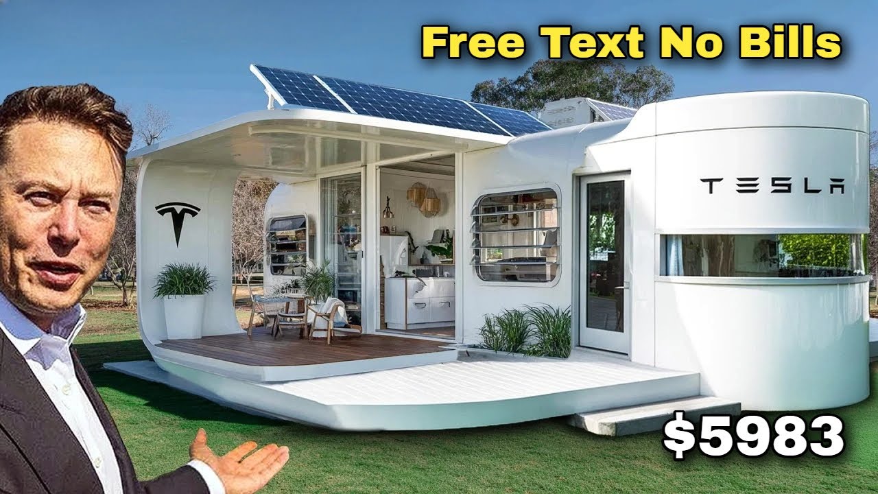 Elon Musk’s $249 Tesla House Could End Housing Bills Forever