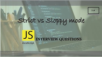 JavaScript Interview Question | Strict vs Sloppy Mode