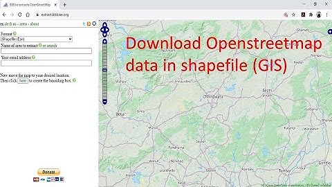 How to Download Open Street Map data in Shapefile format