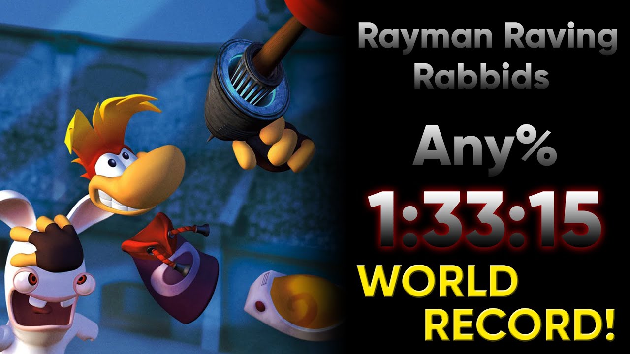 [WORLD RECORD] Rayman Raving Rabbids Any% in 1:33:15 - YouTube