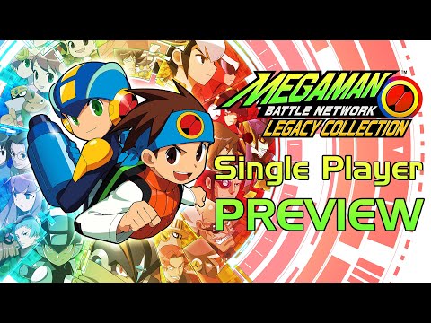 Mega Man Battle Network Legacy Collection PREVIEW - Single Player Discoveries & Glitch Hunting!