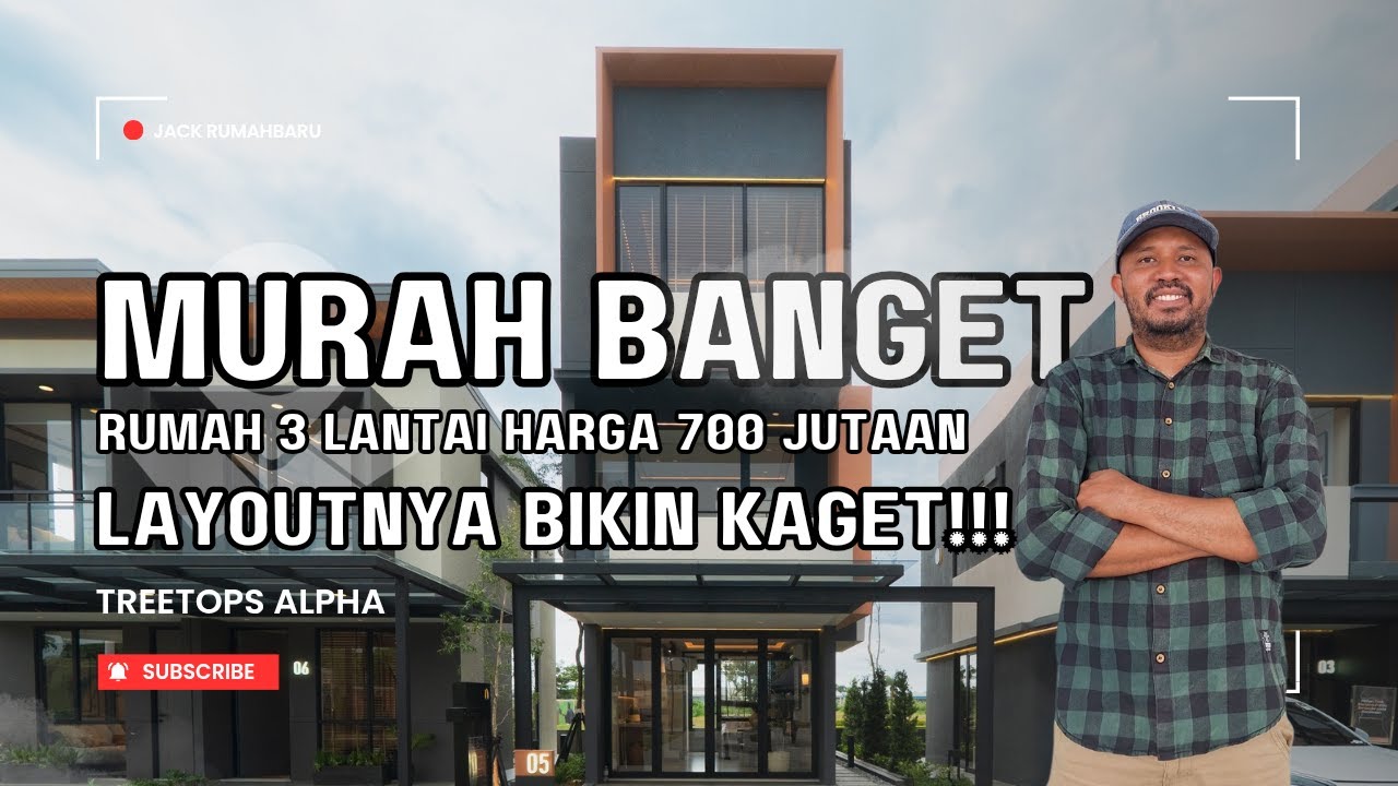 Rumah 700 Jutaan Kok Bisa Semewah Ini | Eps 09 | Review Rumah 3 Lantai Termurah SeGading Serpong!