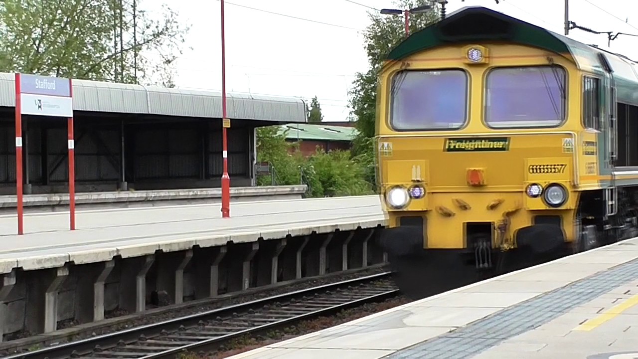 Trains at Stafford Part 3 06/05/17