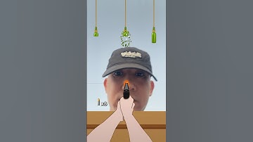 “The game of shooting down bottles”.