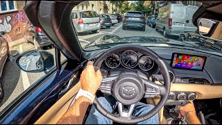 NEW Mazda MX-5 Miata 2024 1 5 132hp POV Test Drive