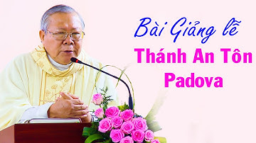 Bài Giảng Hay - Lễ Thánh An Tôn Padova - Lm An Tôn Mai Đức Huy