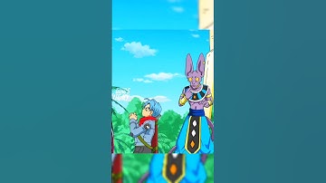 Trunks Thinks Beerus Is Whis Pet 😂 #shorts