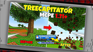 🌲 Quick Mining Mod for MCPE 1.21+ | Vein Miner + Tree Capitator Combo 🔥⛏️