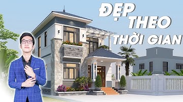 Chỉ 1,5 tỷ trọn gói mẫu nhà vườn 2 tầng mái nhật cực đỉnh của Maxhome | MH01052